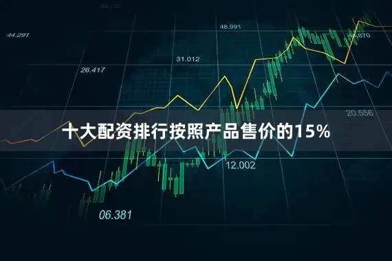 十大配资排行按照产品售价的15%