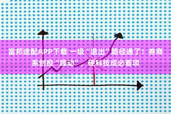 富邦速配APP下载 一级“退出”路径通了！券商系创投“躁动”，硬科技成必看项